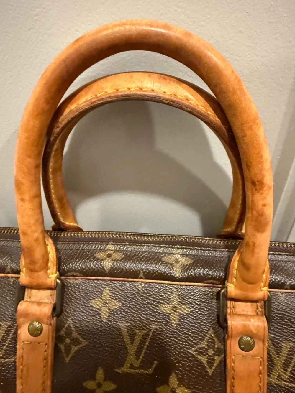 FLASH Louis Vuitton Porte Documents Voyage GM Monogram Briefcase